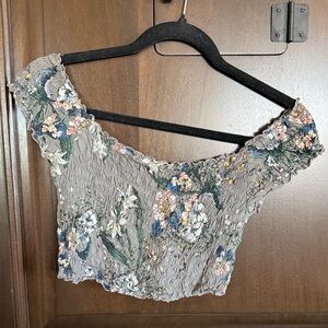 Vintage Cleobella crop top